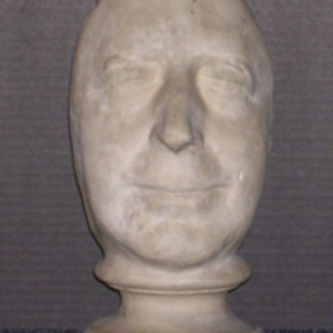 Phrenology cast of face of Sir James Edward Smith, 1812-1824