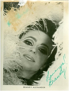 Signed Photo of Brandy Alexander