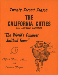 The California Cuties Official Picture Album and Souvenir Program: Twenty-Second Season