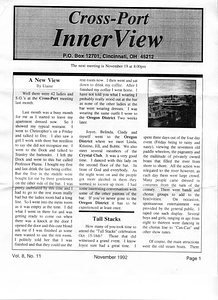 Cross-Port InnerView, Vol. 8 No. 11 (November, 1992)