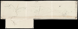 Plan and profile for railroad from Bridgewater to Taunton / J.N. Cunningham, eng.