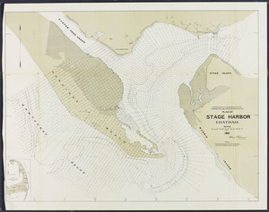 Plan of Stage Harbor, Chatham