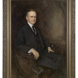 Portrait of the Honorable Calvin Coolidge