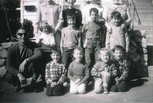 The gang on Indian Road