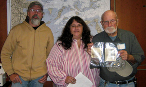 Donald Keene, Donna Keane and Richard Proctor at the Boston Harbor Islands Mass. Memories Road Show