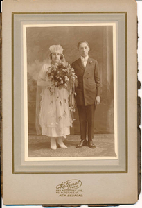 Mom and Dad, wedding day