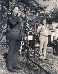 Dedication of Callanan Square