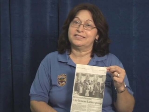 Neida Ortiz at the Waltham Mass. Memories Road Show: Video Interview