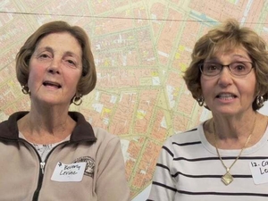 Carol Issokson Goldstein Levy and Beverly Issokson Goldstein Levine at the West End Mass. Memories Road Show: Video Interview