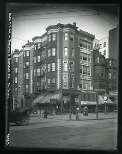 Building northeast corner of Boylston and Berkeley Streets