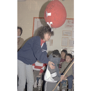 Children at a Chinese Progressive Association anniversary event