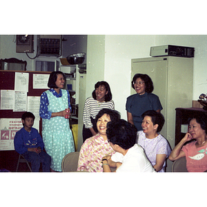 Chinese Progressive Association victory party celebrating Dynasty Restaurant workers receiving their back wages