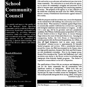 Quincy School Community Council's newsletter