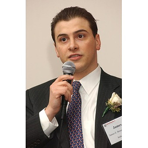 James Bonetti speaks at The National Council Dinner