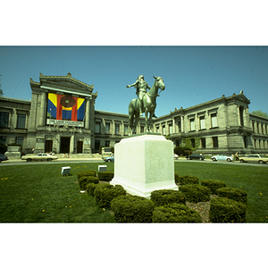 Exterior of the Museum of Fine Arts