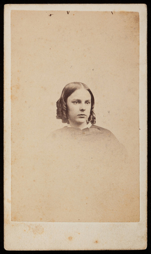 Studio portrait of Alice Tobey (Mrs. George Ware), Boston, Mass., undated