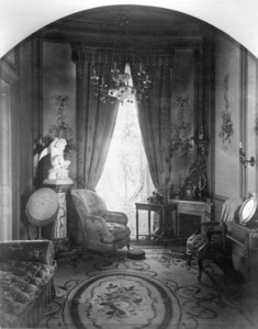 Interior view of the Gardner Brewer House, dressing room, 29 Beacon St., Boston, Mass., undated