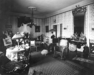 George C. Thacher House, "Hillside," Dorchester, Mass., Music Room.