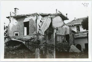 Ruins of damaged houses, Thái Bình