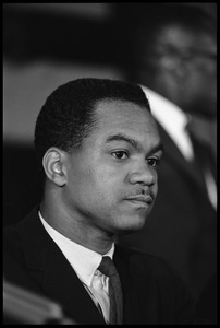 Walter E. Fauntroy at the Youth, Non-Violence, and Social Change conference, Howard University