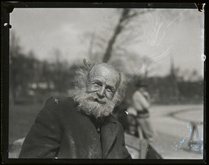 Old man on Boston Common