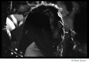 Bob Marley: smoking a spliff