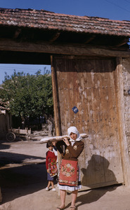 Village girl in Dračevo