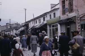 View of Skopje open market