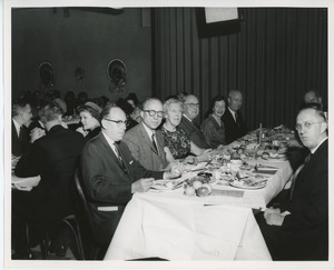 Attendants at Thanksgiving celebration