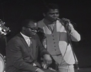 James Brown Speaks to the Crowd at the Boston Garden