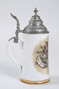 A porcelain stein with ladder and 4F shield