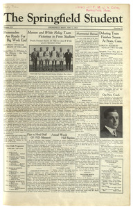 The Springfield Student (vol. 14, no. 25) May 02, 1924