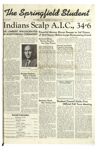 The Springfield Student (vol. 34, no. 03) October 30, 1946