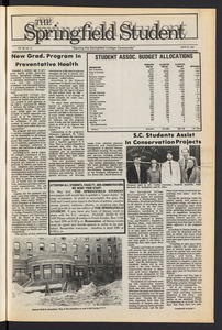 The Springfield Student (vol. 99, no. 11) Apr. 25, 1985