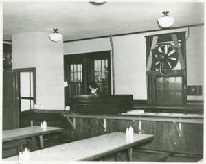 Second Floor Dining Room, Woods Hall, 1943