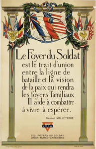 World War I Poster: Le trait d'union