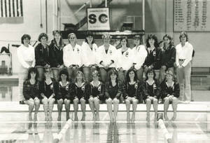 SC Women's Swimming and Diving Team (c. 1986-1987)