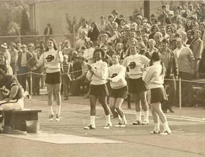 Springfield College Cheerleaders, c. 1970