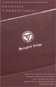 Springfield College Graduate Commencement Program (2011)