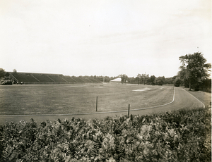 Brothers Field Laying Down the New Cinder Track