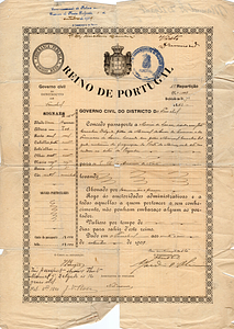 Maria de Sousa Passport