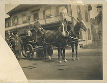 Horse-Drawn Fire Wagon