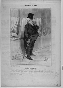 Le PRÉFET DE L'EMPIRE. Diable, diable! j'ai exploité Véry, Véfour, le Café Anglais, j'ai fait des poufs, sous prétexte d'un poste important que j'attends... me voilà descendu aux diners de 32 sous et on me donne mon compte.... il faut que je change de position.... .je vais me faire banquier qui a oublié sa bourse.