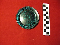 Glass Cup Plate, Central Congregational Church