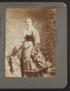 Unidentified woman from the Tidmarsh family, Sherborn, Mass., undated