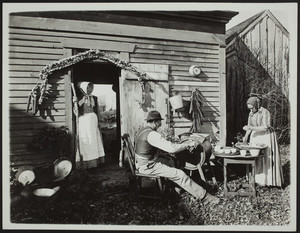 Churning Day, Cape Neddick, Maine, 1892