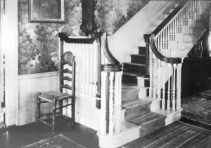 Pike-Cushing-Bachman House, 63 High St., Newburyport, Mass., Stairwell.