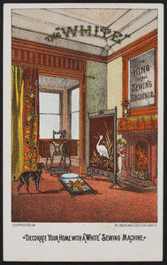 Trade cards for The White Sewing Machine, Cleveland, Ohio, undated