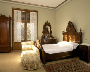 Bedroom, Roseland Cottage, Woodstock, Conn.