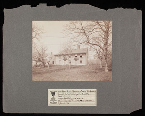 Abraham Browne House, north and south elevations